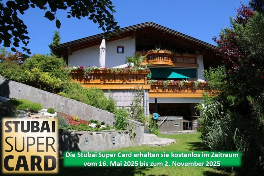Apartment Villa Sonnegg Fulpmes Bagian luar foto